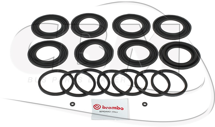 BREMBO CALLIPER SEAL KIT - ZF (50130477501) - فك الكابح - حافلة: صورة 1 BREMBO CALLIPER SEAL KIT - ZF (50130477501) - فك الكابح - حافلة: صورة 1