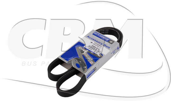 HUTCHINSON STRIATED ALTERNATOR BELT - MERCEDES SCANIA IRISBUS - IVECO - RVI HEULIEZ (A5466020180 | A005466020180 | 1846482 | 5010303643 | 5010456151 | 93160778 | 25010230 | 5010502952 | 503126501) - حزام - حافلة: صورة 1 HUTCHINSON STRIATED ALTERNATOR BELT - MERCEDES SCANIA IRISBUS - IVECO - RVI HEULIEZ (A5466020180 | A005466020180 | 1846482 | 5010303643 | 5010456151 | 93160778 | 25010230 | 5010502952 | 503126501) - حزام - حافلة: صورة 1