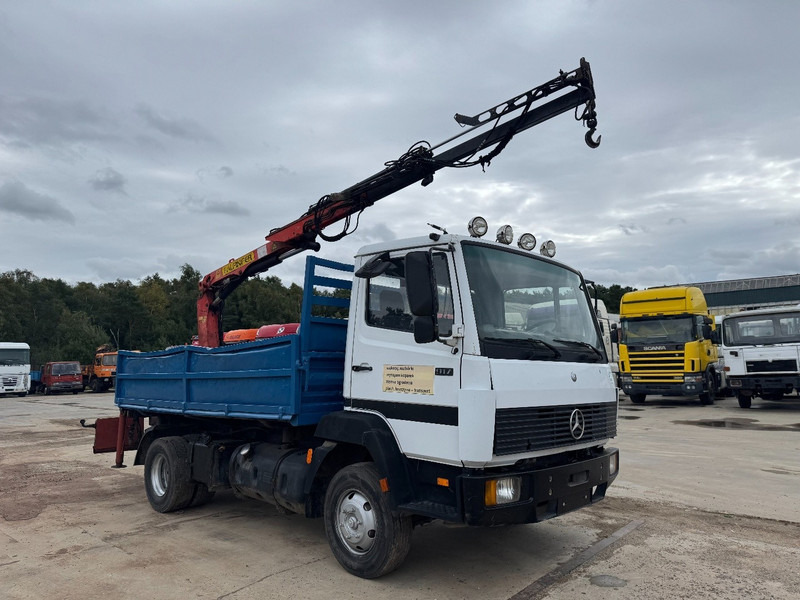 Mercedes-Benz SK 917 (STEEL SUSPENSION / PARLFINGER CRANE / AUXILIARY / 6 CYLINDER WITH MANUAL PUMP) - شاحنة قلاب, شاحنة كرين: صورة 3 Mercedes-Benz SK 917 (STEEL SUSPENSION / PARLFINGER CRANE / AUXILIARY / 6 CYLINDER WITH MANUAL PUMP) - شاحنة قلاب, شاحنة كرين: صورة 3