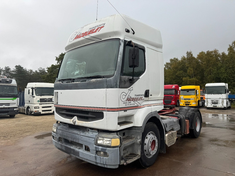 Renault Premium 385 (GRAND PONT / POMPE MANUELLE / PTO / HYDRAULIQUE POUR BENNE) - رأس تريلا: صورة 1 Renault Premium 385 (GRAND PONT / POMPE MANUELLE / PTO / HYDRAULIQUE POUR BENNE) - رأس تريلا: صورة 1