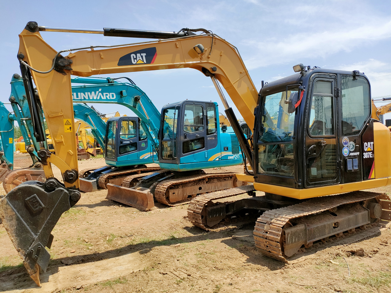 CATERPILLAR 307e - حفّار: صورة 1 CATERPILLAR 307e - حفّار: صورة 1