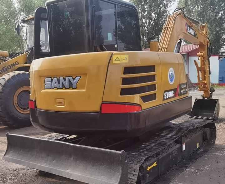 China Brand Used Sany Sy60c Mini Excavator 6ton Crawler Earth Digger Machine for Sale - حفار زاحف: صورة 4 China Brand Used Sany Sy60c Mini Excavator 6ton Crawler Earth Digger Machine for Sale - حفار زاحف: صورة 4