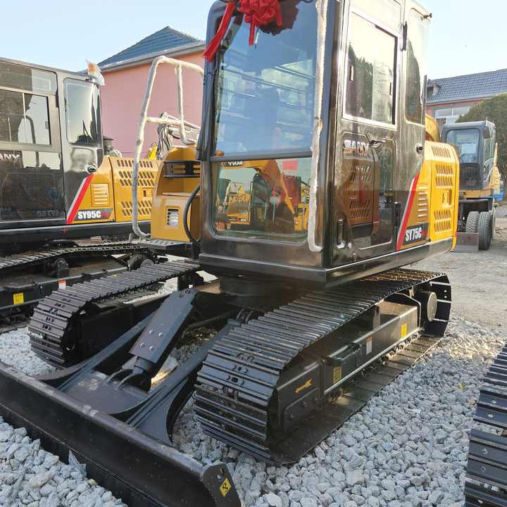 China Brand Used Sany Sy75c Mini Excavator 6ton Crawler Earth Digger Machine for Sale - حفار صغير: صورة 1 China Brand Used Sany Sy75c Mini Excavator 6ton Crawler Earth Digger Machine for Sale - حفار صغير: صورة 1
