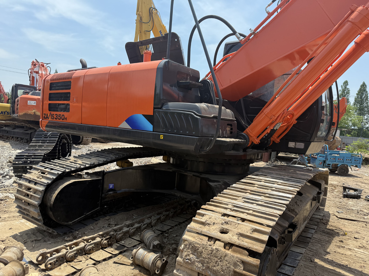 حفار ذو عجلات HITACHI used hitachi 350-5g  excavator [ Copy ]: صورة 12