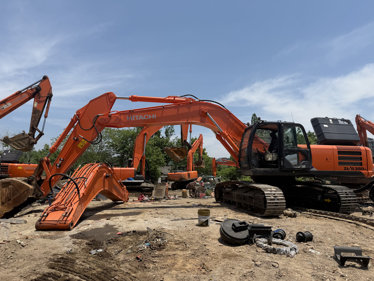 حفار ذو عجلات HITACHI used hitachi 350-5g  excavator [ Copy ]: صورة 7
