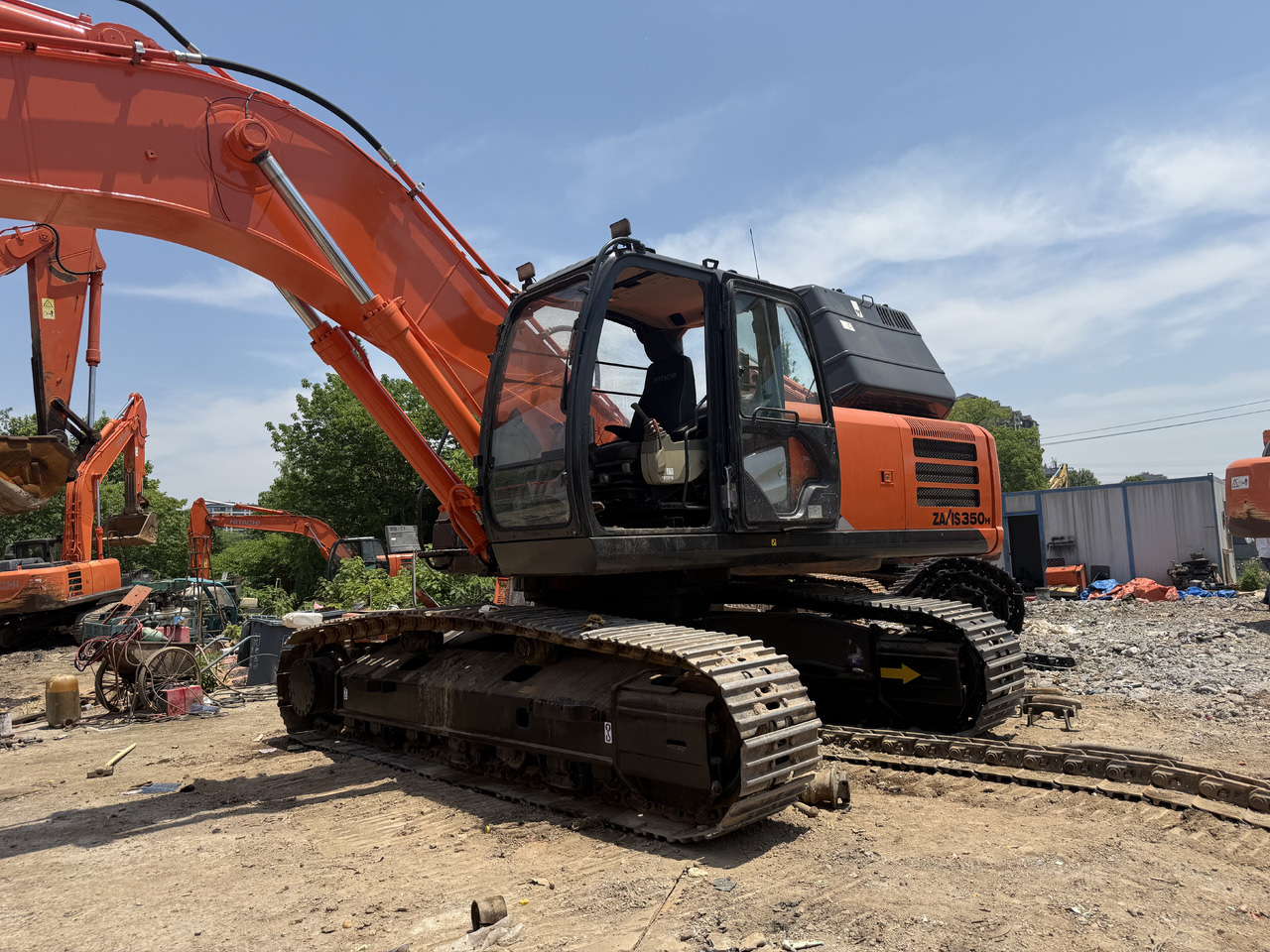 حفار ذو عجلات HITACHI used hitachi 350-5g  excavator [ Copy ]: صورة 8