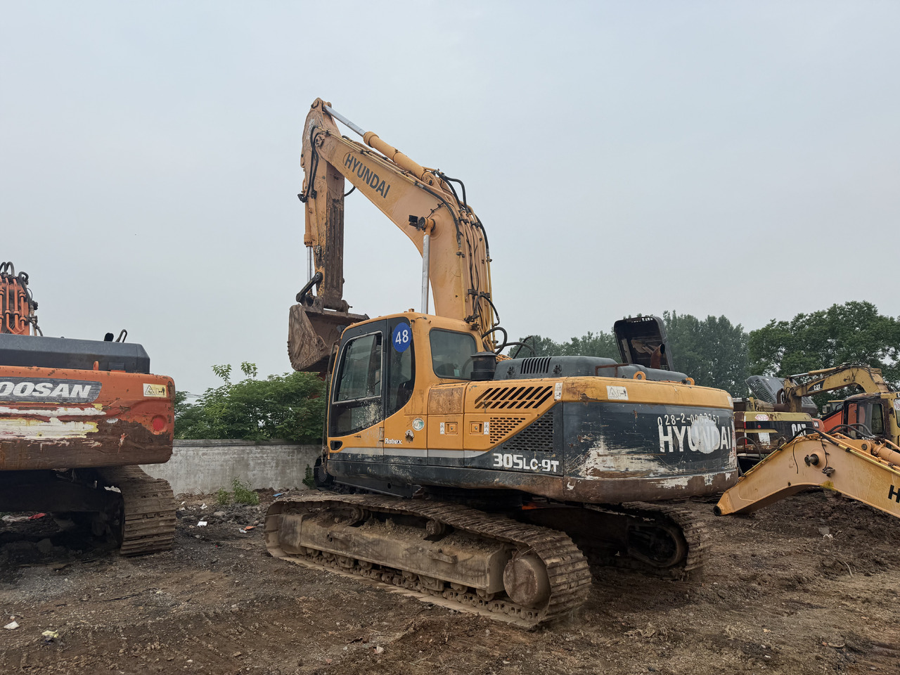 حفار زاحف Hyundai 305-9t: صورة 12