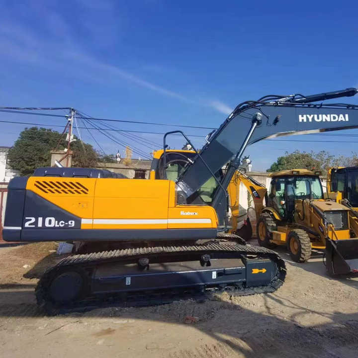 Hyundai Excavator Used Machine 210-9s Heavy Construction Equipment Crawler Excavator Hot Sale - حفّار: صورة 1 Hyundai Excavator Used Machine 210-9s Heavy Construction Equipment Crawler Excavator Hot Sale - حفّار: صورة 1