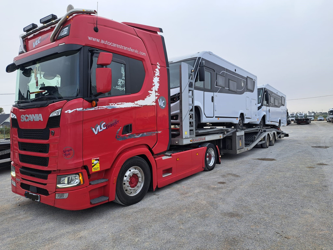 Scania S500 - شاحنة نقل سيارات شاحنة: صورة 1 Scania S500 - شاحنة نقل سيارات شاحنة: صورة 1