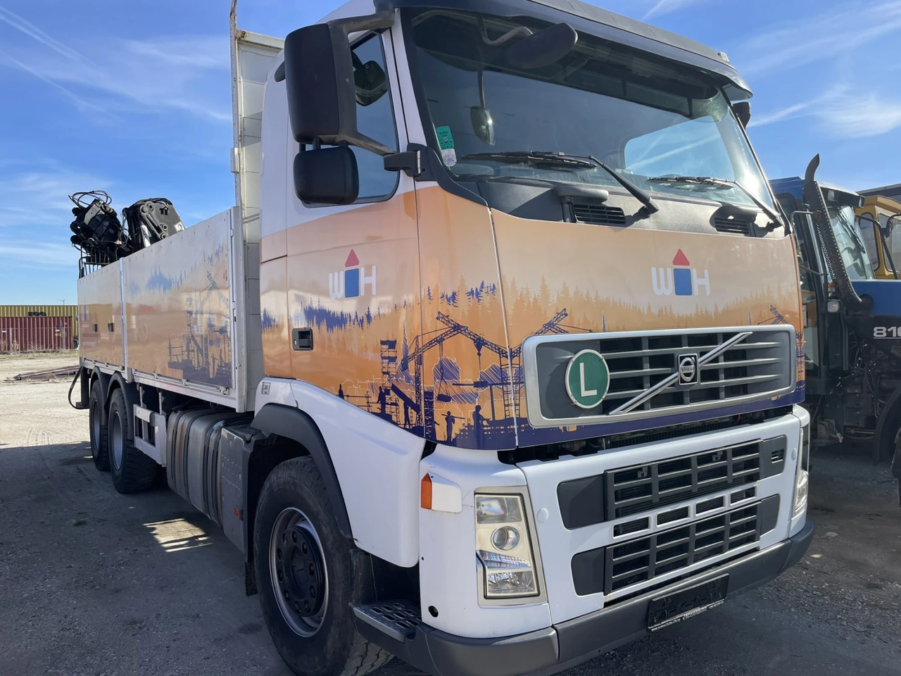 Volvo Fh 12 6х6, Кран, Нов внос - شاحنات مسطحة, شاحنة كرين: صورة 4 Volvo Fh 12 6х6, Кран, Нов внос - شاحنات مسطحة, شاحنة كرين: صورة 4