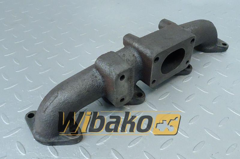 Exhaust manifold for engine Kubota V3800 1C041-12312 - مشعب العادم - آلات الإنشاء: صورة 1 Exhaust manifold for engine Kubota V3800 1C041-12312 - مشعب العادم - آلات الإنشاء: صورة 1