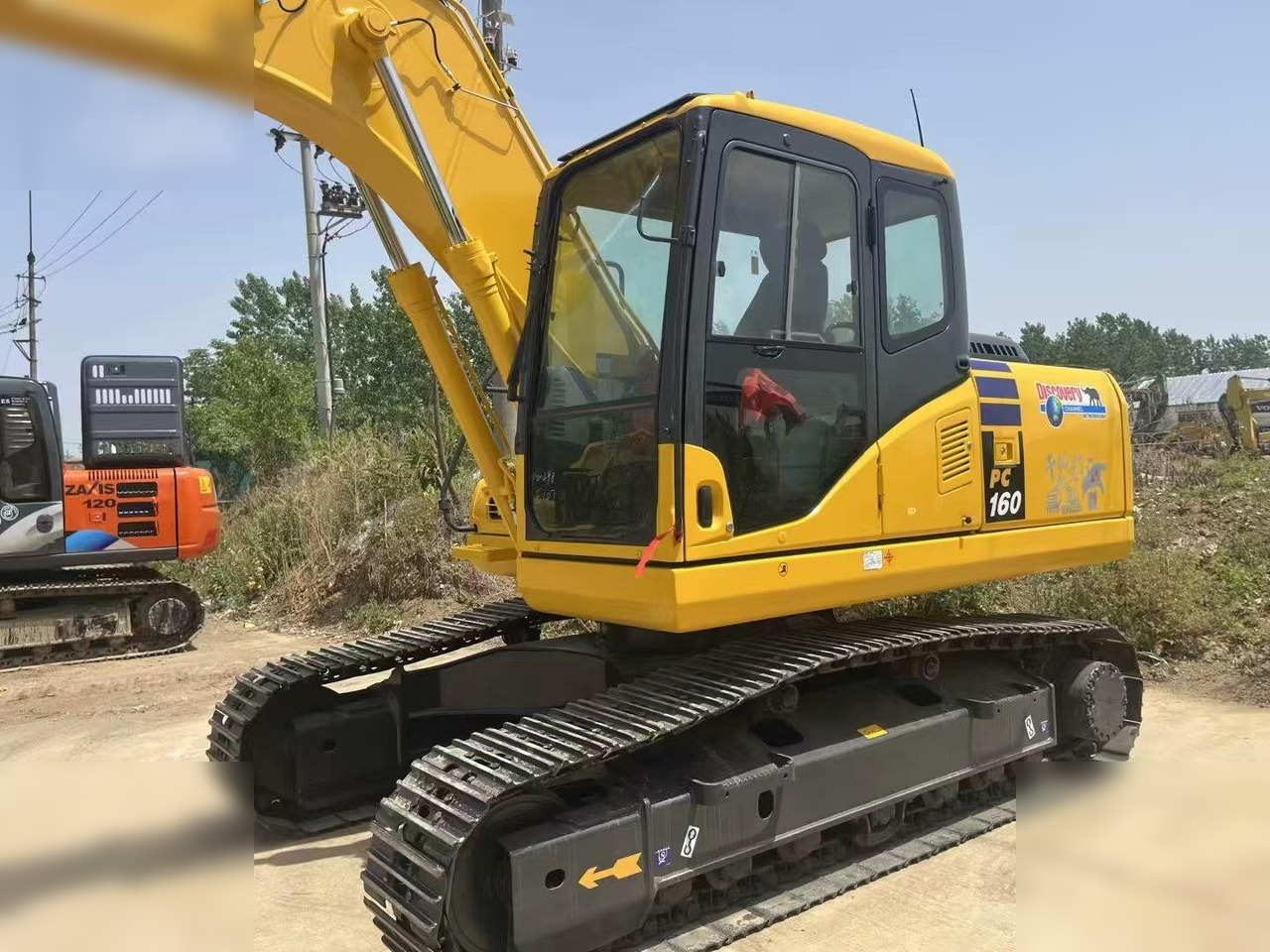 KOMATSU PC160 LC-7 - حفار زاحف: صورة 1 KOMATSU PC160 LC-7 - حفار زاحف: صورة 1