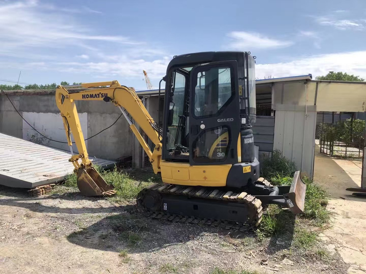 حفار صغير KOMATSU pc30MR: صورة 7