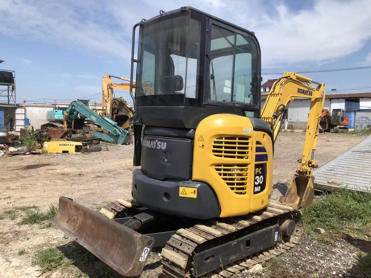 حفار صغير KOMATSU pc30MR: صورة 8