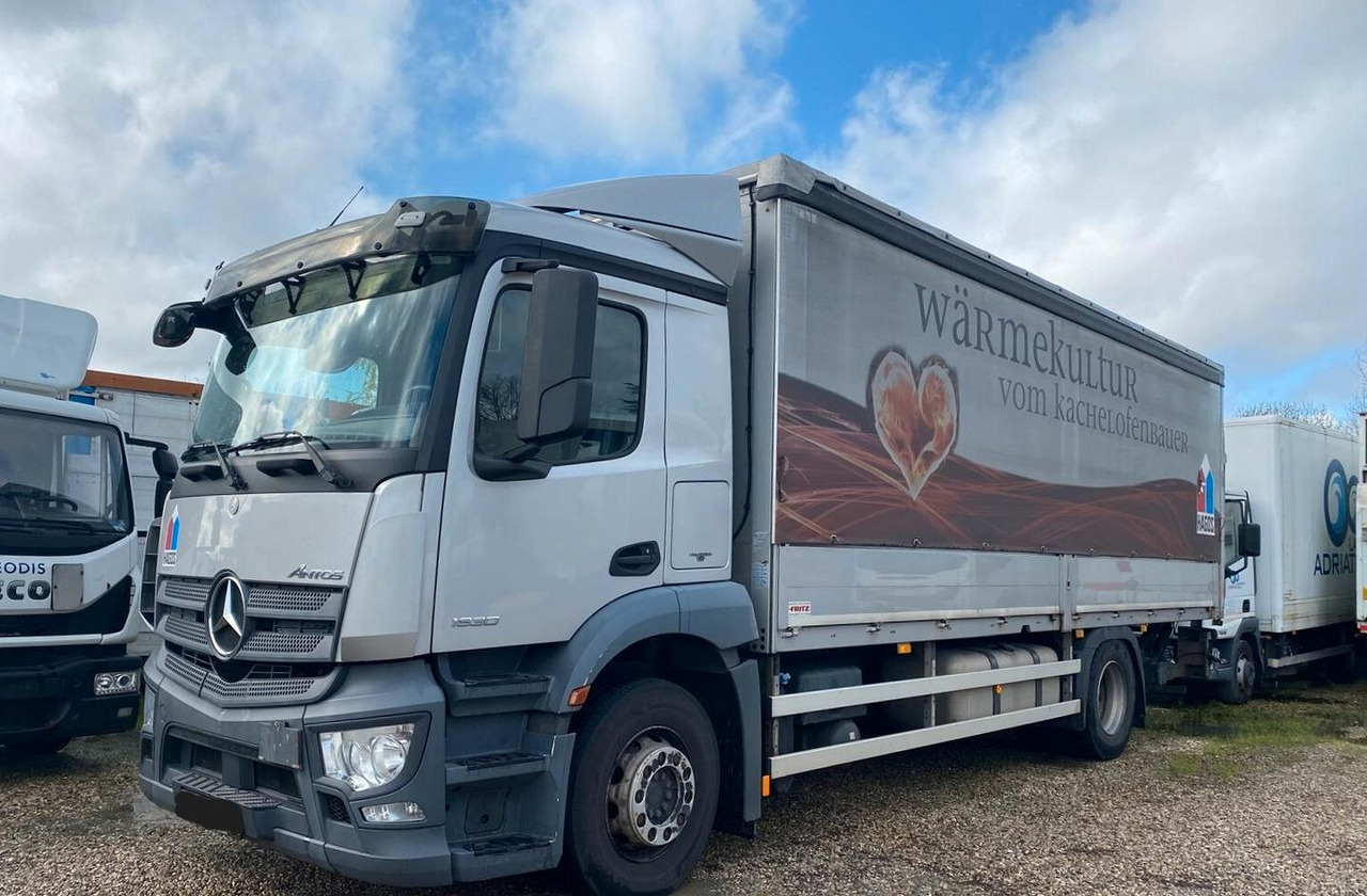 MERCEDES ANTOS 18.30 - شاحنة ذات ستائر جانبية: صورة 1 MERCEDES ANTOS 18.30 - شاحنة ذات ستائر جانبية: صورة 1