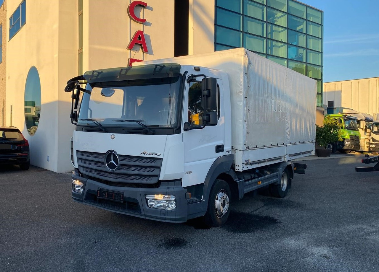MERCEDES-BENZ 816 ATEGO - شاحنة ذات ستائر جانبية: صورة 1 MERCEDES-BENZ 816 ATEGO - شاحنة ذات ستائر جانبية: صورة 1