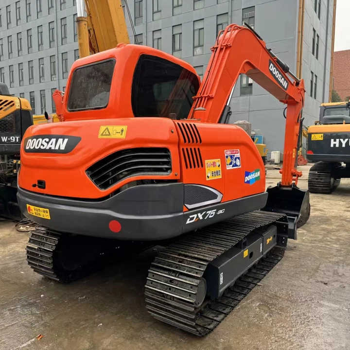 Certified Used Doosan DX75 Mini Excavator | Low Hours, Full Service History | Global Shipping Available - حفار صغير: صورة 1 Certified Used Doosan DX75 Mini Excavator | Low Hours, Full Service History | Global Shipping Available - حفار صغير: صورة 1