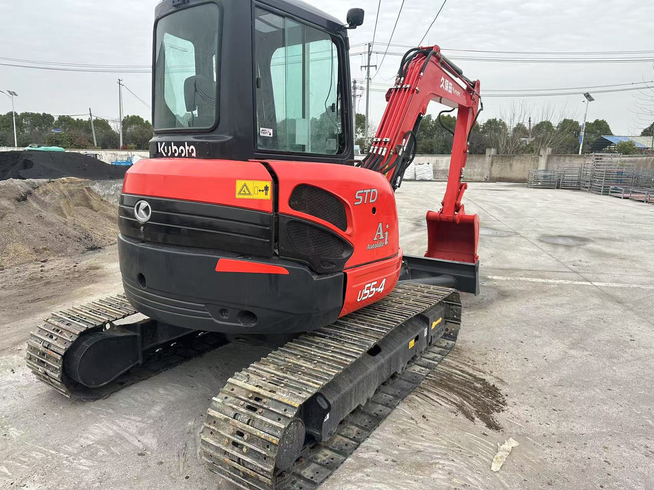 حفار صغير للبيع  KUBOTA U55 [ Copy ]: صورة 9