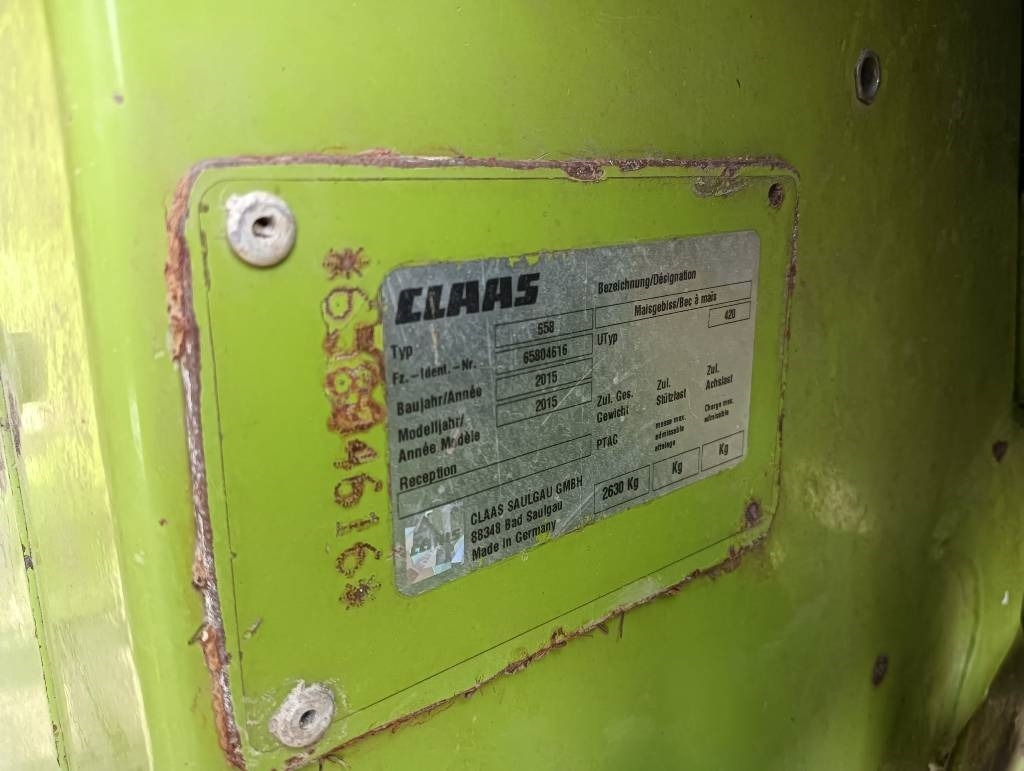 Claas Orbis 600 - ماكينات نشر التبن: صورة 3 Claas Orbis 600 - ماكينات نشر التبن: صورة 3