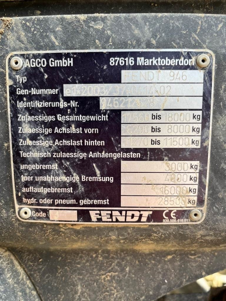 Fendt 939 Vario  - جرار: صورة 5 Fendt 939 Vario  - جرار: صورة 5