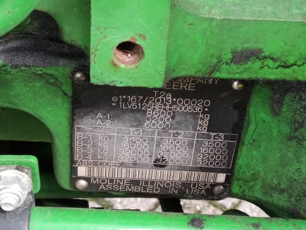 John Deere 5125 R - جرار: صورة 3 John Deere 5125 R - جرار: صورة 3