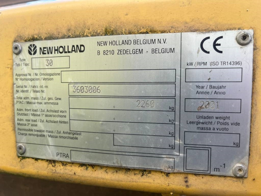 New Holland Tipo 30 - ملحقات حصادات: صورة 5 New Holland Tipo 30 - ملحقات حصادات: صورة 5