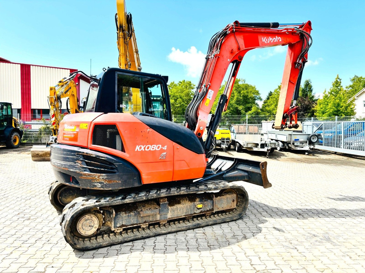Kubota KX080-4 - حفار صغير: صورة 2 Kubota KX080-4 - حفار صغير: صورة 2