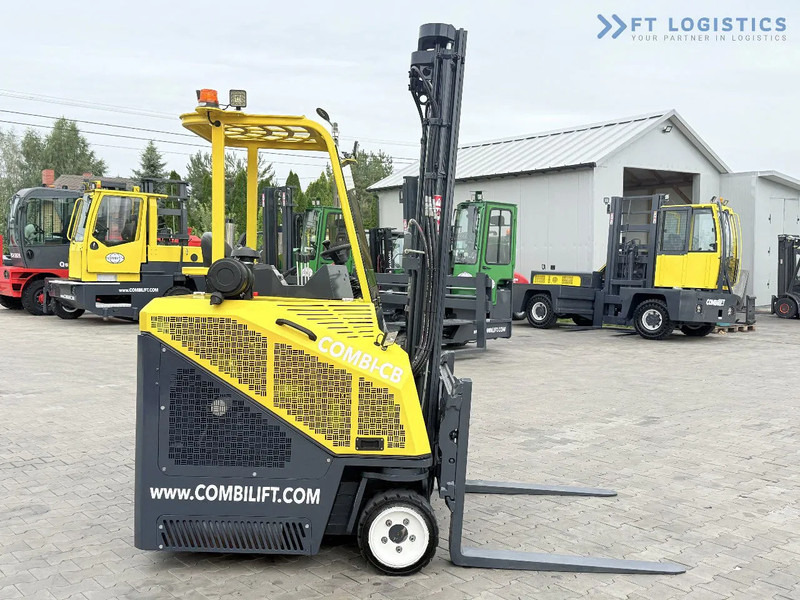 رافعة شوكية للوصول للأماكن الضيقة ب4 اتجاهات Combilift CB2500 / DUPLEX / 4100MM / DIESEL / FREE LIFT / FORK POSITIONER / SIDE SHIFT / LIKE NEW / Wide range of four-way and side loader: صورة 5