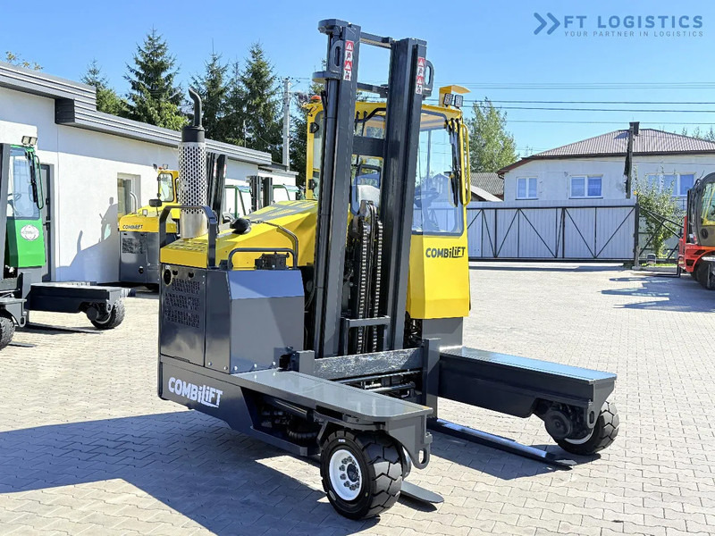 رافعة شوكية للوصول للأماكن الضيقة ب4 اتجاهات Combilift Combilift FOUR-WAY MULTIDIRECTIONAL FORKLIFT C4000 / DIESEL / DUPLEX 4100MM / ONLY 2888 HOURS / FORK POSITIONER / FULL CABIN – H: صورة 6