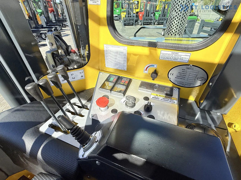 رافعة شوكية للوصول للأماكن الضيقة ب4 اتجاهات Combilift Combilift FOUR-WAY MULTIDIRECTIONAL FORKLIFT C4000 / DIESEL / DUPLEX 4100MM / ONLY 2888 HOURS / FORK POSITIONER / FULL CABIN – H: صورة 19