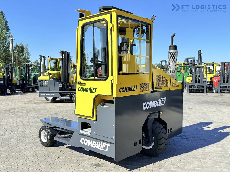 رافعة شوكية للوصول للأماكن الضيقة ب4 اتجاهات Combilift Combilift FOUR-WAY MULTIDIRECTIONAL FORKLIFT C4000 / DIESEL / DUPLEX 4100MM / ONLY 2888 HOURS / FORK POSITIONER / FULL CABIN – H: صورة 10