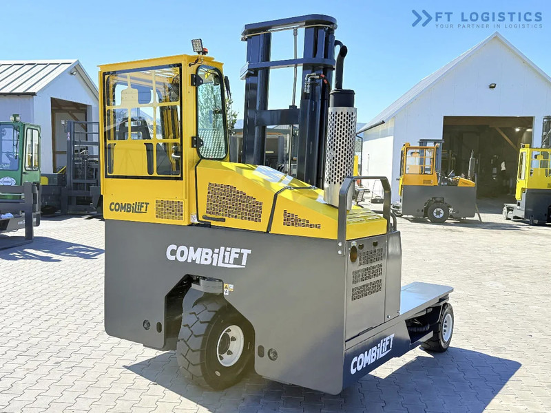 رافعة شوكية للوصول للأماكن الضيقة ب4 اتجاهات Combilift Combilift FOUR-WAY MULTIDIRECTIONAL FORKLIFT C4000 / DIESEL / DUPLEX 4100MM / ONLY 2888 HOURS / FORK POSITIONER / FULL CABIN – H: صورة 8