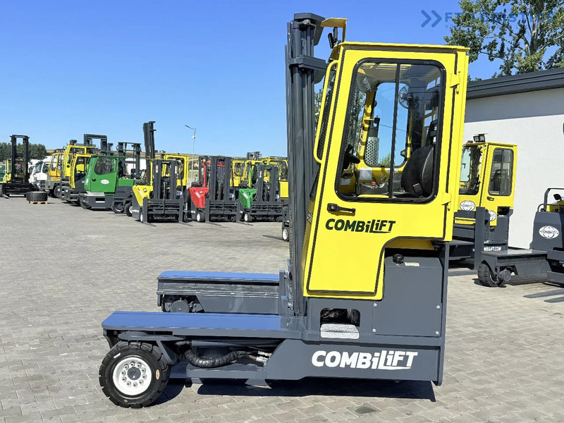 رافعة شوكية للوصول للأماكن الضيقة ب4 اتجاهات Combilift Combilift FOUR-WAY MULTIDIRECTIONAL FORKLIFT C4000 / DIESEL / DUPLEX 4100MM / ONLY 2888 HOURS / FORK POSITIONER / FULL CABIN – H: صورة 11