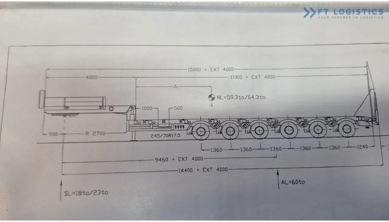 Faymonville FAYMONVILLE STZ-6WAU – 6 AXLES – 92.2T GVW – 73T PAYLOAD – HYDRAULIC RAMPS – EXCELLENT CONDITION! - نصف مقطورة بلودر منخفض: صورة 2 Faymonville FAYMONVILLE STZ-6WAU – 6 AXLES – 92.2T GVW – 73T PAYLOAD – HYDRAULIC RAMPS – EXCELLENT CONDITION! - نصف مقطورة بلودر منخفض: صورة 2