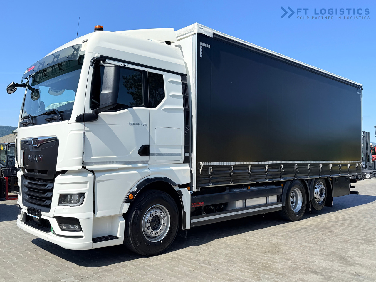 MAN TGX 26.470 / 19 Pallets / Steering Axle / 15 Ton Payload / Retarder / Excellent Condition - شاحنة ذات ستائر جانبية: صورة 3 MAN TGX 26.470 / 19 Pallets / Steering Axle / 15 Ton Payload / Retarder / Excellent Condition - شاحنة ذات ستائر جانبية: صورة 3