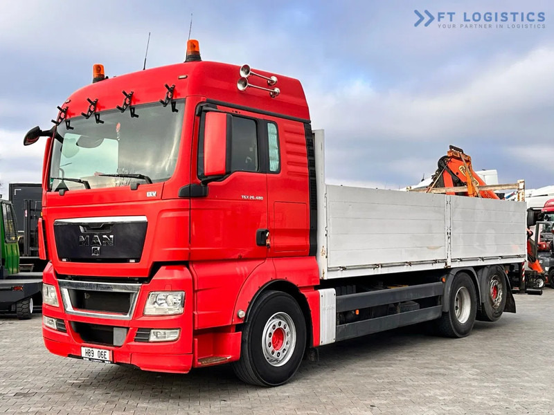 MAN TGX 26.480 Ciężarówka burtowa MAN TGX 26.480 6X2 / PALFINGER PK9002-EH B Crane / 80% Michelin - شاحنة كرين: صورة 4 MAN TGX 26.480 Ciężarówka burtowa MAN TGX 26.480 6X2 / PALFINGER PK9002-EH B Crane / 80% Michelin - شاحنة كرين: صورة 4