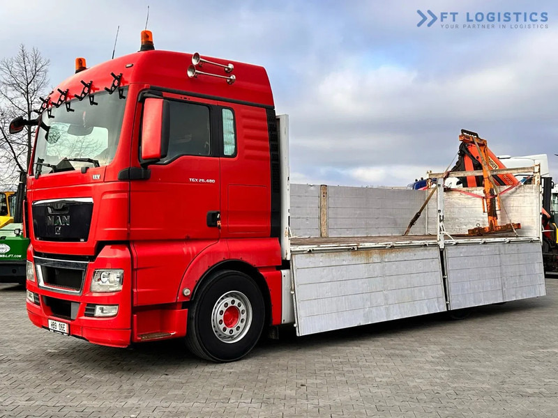 MAN TGX 26.480 Ciężarówka burtowa MAN TGX 26.480 6X2 / PALFINGER PK9002-EH B Crane / 80% Michelin - شاحنة كرين: صورة 2 MAN TGX 26.480 Ciężarówka burtowa MAN TGX 26.480 6X2 / PALFINGER PK9002-EH B Crane / 80% Michelin - شاحنة كرين: صورة 2