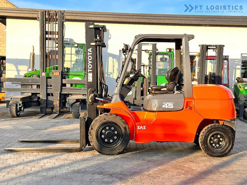 Toyota 42-4FD40 / DIESEL / 4500KG / DUPLEX / FORKS 1400MM / WELL-MAINTAINED 42-4FD40 / DIESEL / 4500KG / DUPLEX / FORKS 1400MM / WELL-M - رافعة شوكية ديزل: صورة 4 Toyota 42-4FD40 / DIESEL / 4500KG / DUPLEX / FORKS 1400MM / WELL-MAINTAINED 42-4FD40 / DIESEL / 4500KG / DUPLEX / FORKS 1400MM / WELL-M - رافعة شوكية ديزل: صورة 4