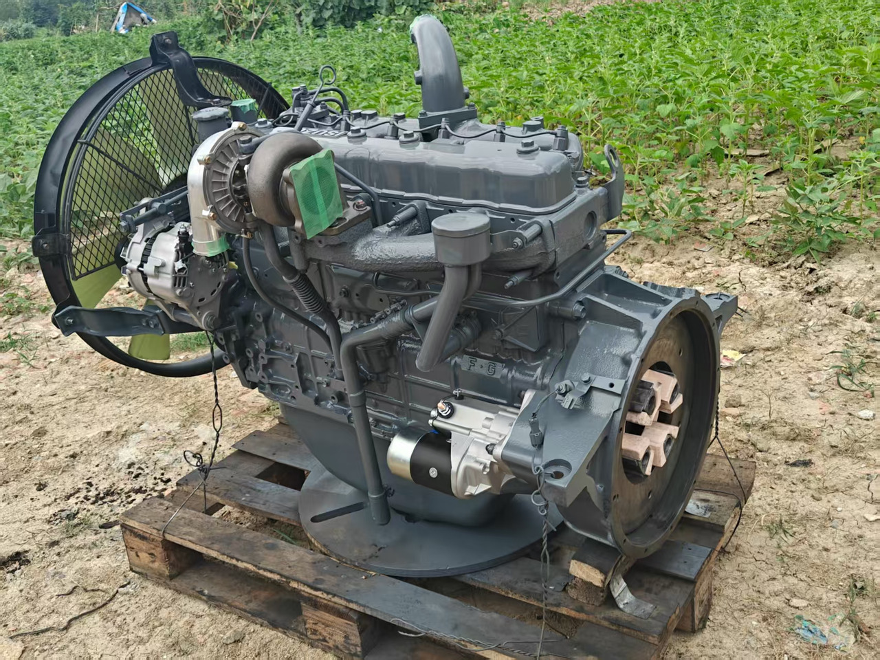 محرك - حفّار ISUZU 6BG1: صورة 6