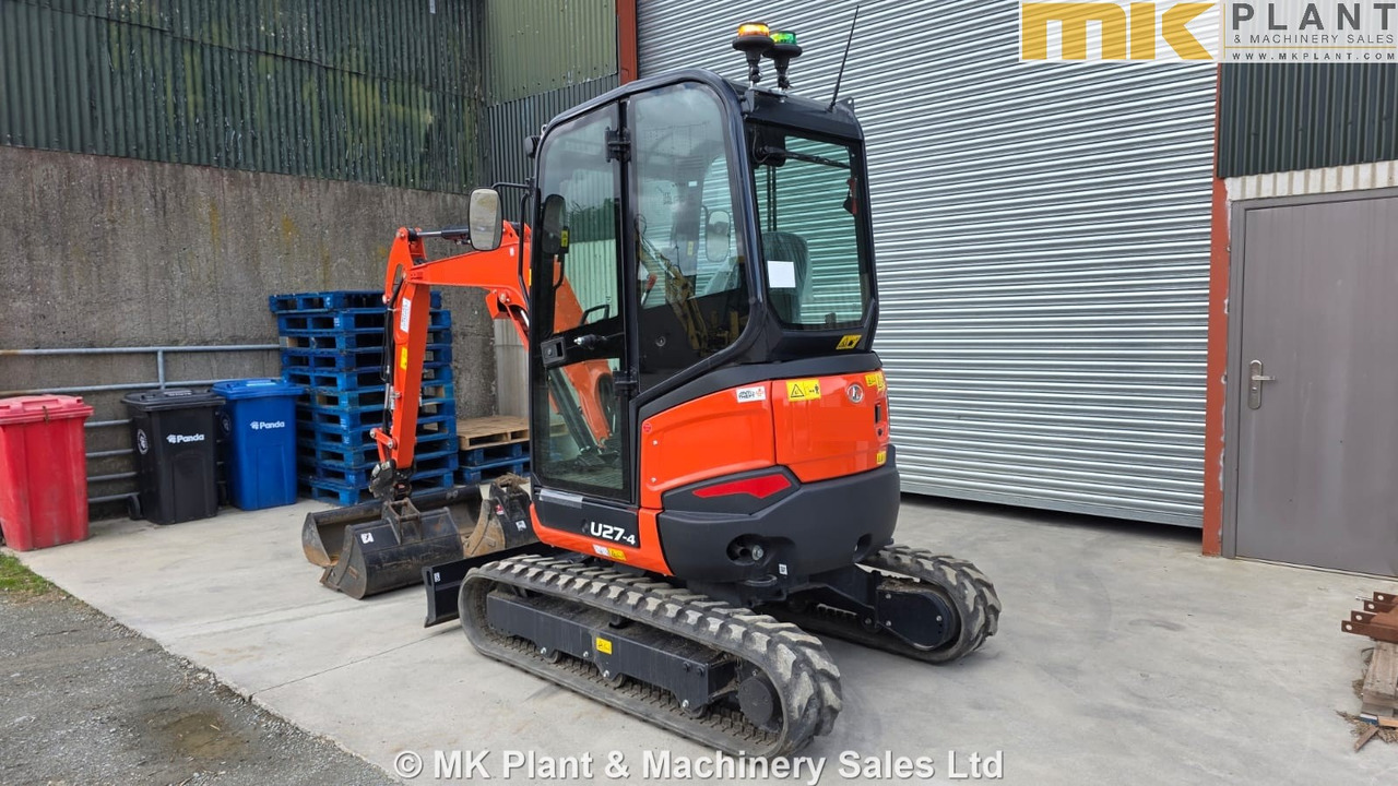 KUBOTA U27-4 - حفار صغير: صورة 3 KUBOTA U27-4 - حفار صغير: صورة 3