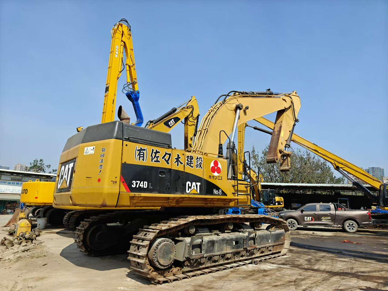 CATERPILLAR 374D - حفار زاحف: صورة 1 CATERPILLAR 374D - حفار زاحف: صورة 1
