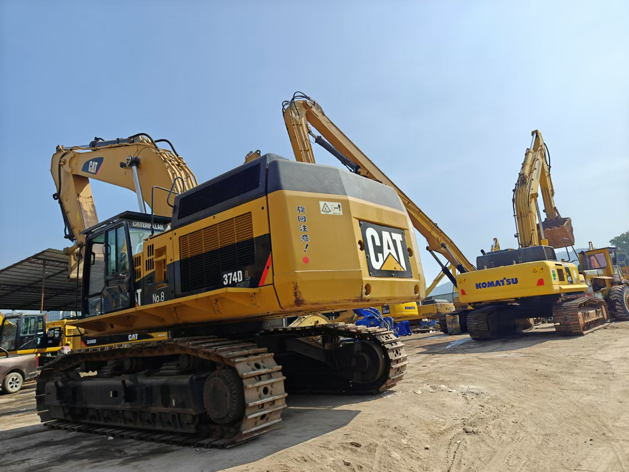 CATERPILLAR 374D - حفار زاحف: صورة 4 CATERPILLAR 374D - حفار زاحف: صورة 4