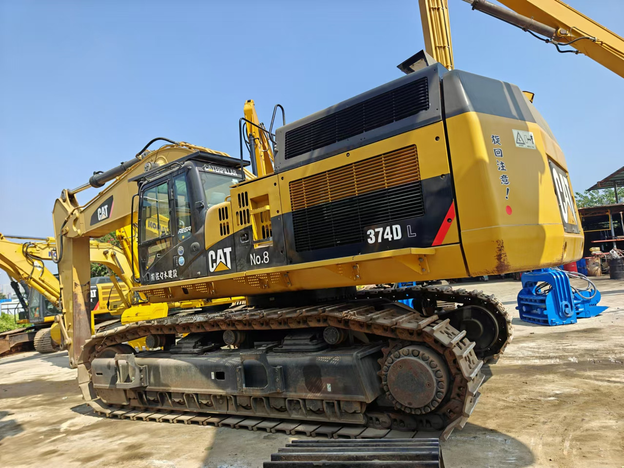 CATERPILLAR 374D - حفار زاحف: صورة 2 CATERPILLAR 374D - حفار زاحف: صورة 2