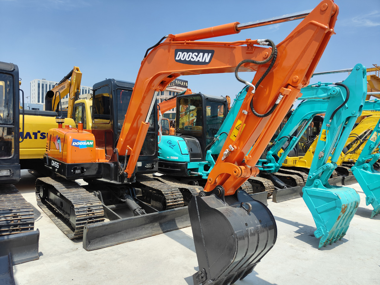 DOOSAN DH55 - حفار زاحف: صورة 3 DOOSAN DH55 - حفار زاحف: صورة 3