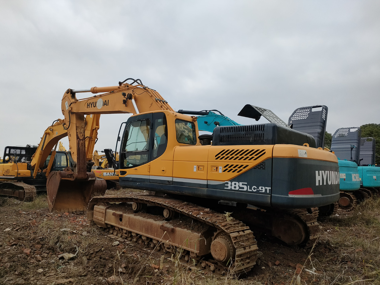HYUNDAI R385LC-9T - حفار زاحف: صورة 2 HYUNDAI R385LC-9T - حفار زاحف: صورة 2