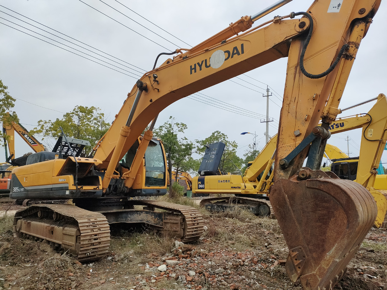 HYUNDAI R385LC-9T - حفار زاحف: صورة 4 HYUNDAI R385LC-9T - حفار زاحف: صورة 4