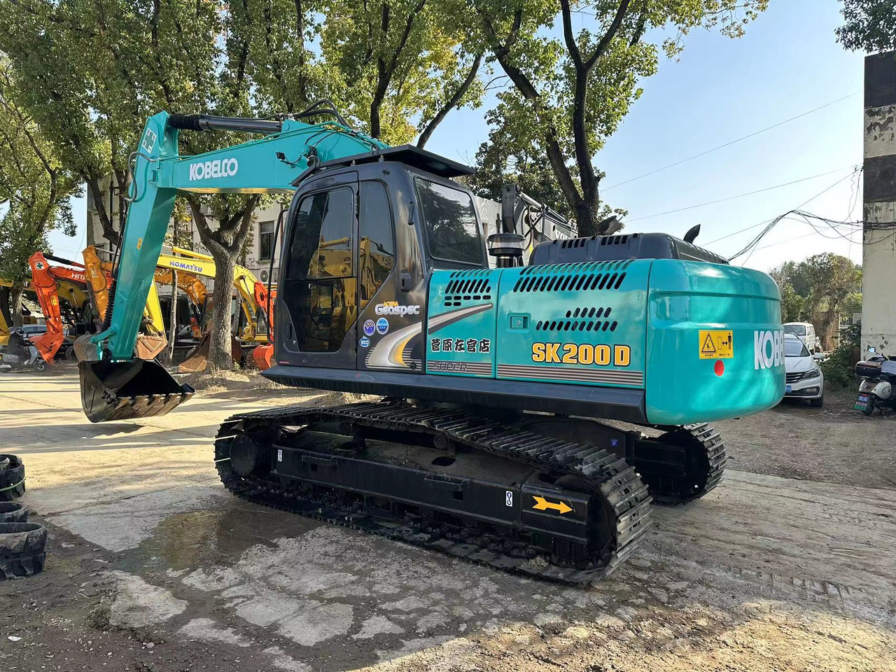 KOBELCO SK200-8 - حفار صغير: صورة 2 KOBELCO SK200-8 - حفار صغير: صورة 2