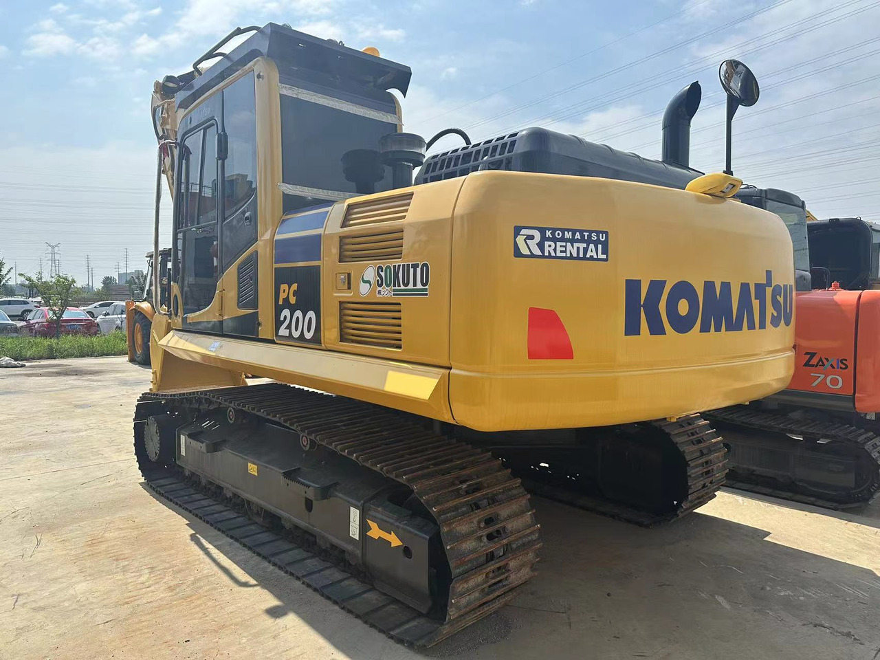 KOMATSU PC200-8N1 - حفار زاحف: صورة 1 KOMATSU PC200-8N1 - حفار زاحف: صورة 1