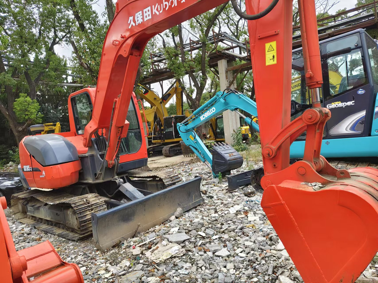 Kubota KX185-3 - حفار زاحف: صورة 4 Kubota KX185-3 - حفار زاحف: صورة 4