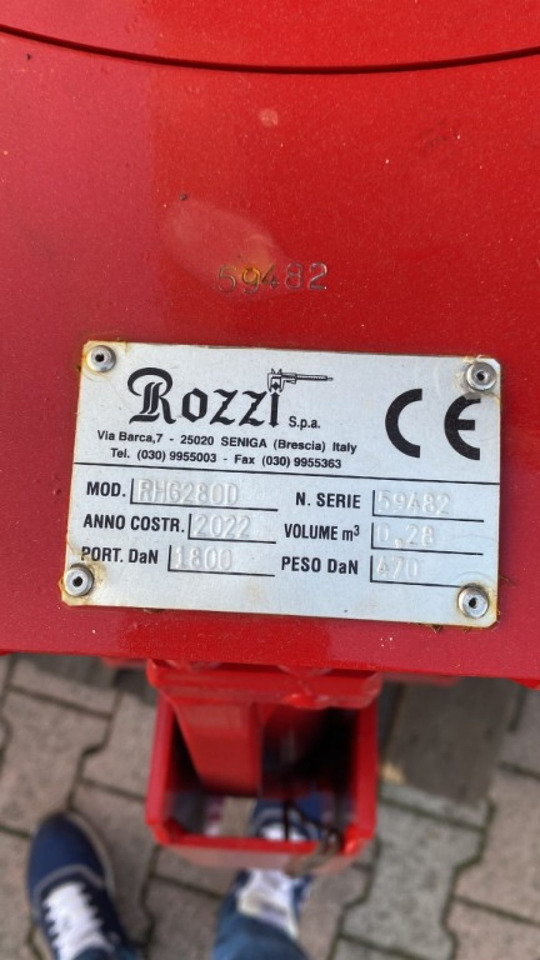 POLIPO MARCA ROZZI A 6 PALE PIU ROTORE ROZZI - كلّاب: صورة 2 POLIPO MARCA ROZZI A 6 PALE PIU ROTORE ROZZI - كلّاب: صورة 2
